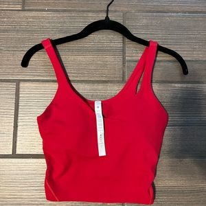 Lululemon align tank red size 4
